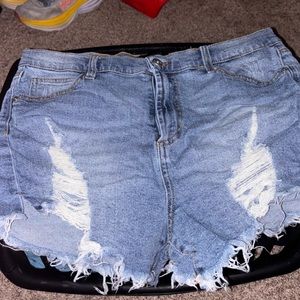 Kendall and Kylie denim shorts